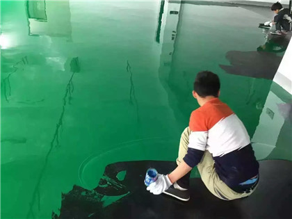 越城下面给你一份环氧地坪漆施工的完整流程